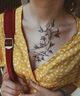 Тимчасовий татуювання Arley Sign Floral diving (1217) - зображення 2