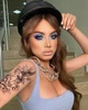 Тимчасове тату Arley Sign Квітковий птах (1315) - зображення 3