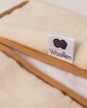 Ортопедична подушка 100% латекс Woollen Merino 50х70 см з натуральною вовною Мериноса (Сертифікат Woolmark) - изображение 4