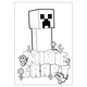 Раскраска YES Minecraft серия "Майнкрафт" А4 6 листов - изображение 3