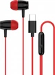 Наушники Canyon SEP-5 Type-C Red (CNS-CEP5R) - изображение 1