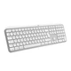 Клавіатура Logitech MX Keys для MAC Bluetooth/Wireless UA Pale Grey (920-011638) - зображення 2