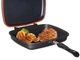 Двухсторонняя сковорода гриль Double Grill Pan 32 см с антипригарным покрытием - изображение 2