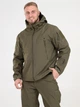 Чоловіча тактична куртка Eagle Soft Shell JA-23 на флісі M Green Olive (JDT-0845330) - зображення 7