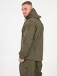 Мужская тактическая куртка Eagle Soft Shell JA-23 на флисе S Green Olive (JDT-0845329) - изображение 9