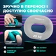 Кистевой эспандер силиконовый для тренировки рук и реабилитации, нагрузка 25 кг, серый, компактный (2368512114) - изображение 8