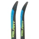 Лыжи беговые 130 см подростковые детские в комплекте с палками Zelart SK-0881-130B цвет черный-синий-желтый - изображение 8