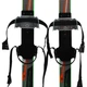 Детские беговые лыжи 120 см в комплекте с палками Zelart SK-0881-120B цвет черный-салатовый-оранжевый - изображение 5