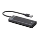 USB Хаб концентратор UGREEN CM653 4-портовий USB 3.0 5 Гбіт/с Black - зображення 1