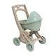 Детская коляска для кукол с люлькой Doloni 0121/01eco игрушечная, Бирюзовый - изображение 1