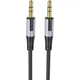 Аудіо кабель BOROFONE BL19 Creator AUX 3.5mm Audio cable 1m/Black - зображення 2
