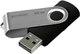 USB флеш-накопичувач Goodram 32GB UTS2 (Twister) Black (UTS2-0320K0R11) 303719 - зображення 2