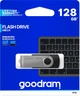 Флеш память USB Goodram UTS2 128GB USB 2.0 Black (UTS2-1280K0R11) - изображение 5