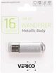 Флеш память USB Verico Wanderer 16GB USB 2.0 Silver (1UDOV-M4SRG3-NN) - изображение 2