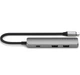 Хаб Satechi 4-in-1 USB-C Slim Multiport 4K Space Grey (ST-P4SM) - изображение 3