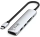 Хаб Satechi 6-in-1 USB-C Slim Multiport 4K Silver (ST-P6SS) - изображение 2