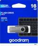 USB флеш-накопичувач Goodram 16GB UTS2 (Twister) Black (UTS2-0160K0R11) 303713 - изображение 5