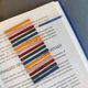 Стикеры закладки, наклейки, 5 цветов, 300 штук, пластиковые стикеры для книг. з-098 - изображение 2