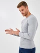 Чоловічий реглан LC Waikiki L Сірий (LCWKnitwear-8651) - зображення 3