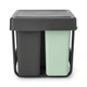 Бак для сміття Brabantia Sort&Go 10+10+20 л м'ятно-сірий 232541 (00801261) - зображення 2