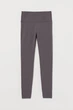 Легинсы H&M 924973П XS графитовый - изображение 1