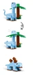 Конструктор LEGO Classic Креативные динозавры 450 элементов (11041) - изображение 5