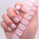 Набор гелевых наклеек для ногтей твердеющие в УФ лампе 60 секунд Nail Gel наклейки для маникюра Розовый нюд (YV-8106) - изображение 10