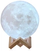 Круглый ночник-светильник 3D Луна Moon Lamp разноцветный 7892589 - изображение 1