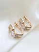 Золоті сережки AiR GOLD 700383-2с - изображение 7