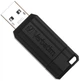 Флеш память USB Verbatim PinStripe 128GB USB 2.0 Black (49071) - изображение 2