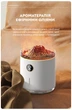 Увлажнитель воздуха портативный Kinscoter Volcano Jellyfish Ultrasonic Air Humidifier HX-127 350 мл аккумулятор 1200mAh, White - изображение 5