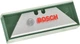 Лезвия трапециевидные Bosch в чехле 10 шт (1600A032UT) - изображение 1