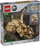 Конструктор LEGO Jurassic World Скелеты динозавров: череп трицератопса 468 элементов (76969) - изображение 8