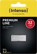 Флеш память USB Intenso Premium Line 32GB USB 3.2 Gen 1x1 Silver (3534480) - изображение 3