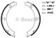 Парковочные тормозные колодки Bosch (0 986 487 582) - изображение 3