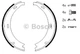 Парковочные тормозные колодки Bosch (0 986 487 543) - изображение 6