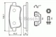 Дисковые тормозные колодки Bosch (0 986 494 384) - изображение 8