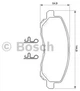 Дисковые тормозные колодки Bosch (0 986 424 716) - изображение 8