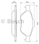 Дисковые тормозные колодки Bosch (0 986 424 558) - изображение 8