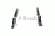 Дисковые тормозные колодки Bosch (0 986 494 493) - изображение 5