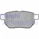 Комплект тормозных колодок DELPHI LP2105 Delphi (LP2105) - изображение 2