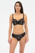 Бюстгальтер push-up Effetto 80C Чёрный/Пион~KRISTINA (93562) - изображение 3