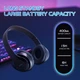 Бездротові навушники P47. Bluetooth 5.0+EDR MP3 плеєр Black - изображение 9