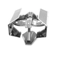 Конструктор металевий Shupin Star Wars Vader Master TIE Fighter - зображення 7