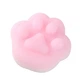 Міні сквіш лапка антистрес UFT Squish Cat Paw 10 Mini 1 Pink - зображення 1