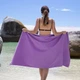 Рушник антибактеріальний швидковисихаючий Fitness Naturehike NH20FS009, 160*80, блакитний - зображення 5