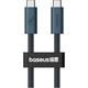Кабель Baseus Flash Series II Type-C 240W 1м Cluster Black (P10311803112-00) - зображення 1