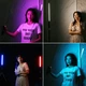 Видеосвет портативный RGB 30W Light Stick ZGRL 2000 с аккумулятором 10000mAh и от сети Лампа для съемки 3000К-6500К Жезл Стик - изображение 3