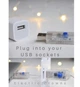 Гірлянда Роса 5 м від USB блакитне світло (10128) - зображення 2