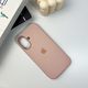 Защитный чехол-накладка Silicone Full Case AA Open Cam для Apple iPhone 16 Pink Sand (FullOpenAAi16-15) - изображение 4